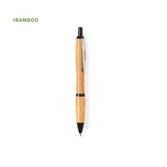 DAFEN, ручка шариковая, черный, бамбук, пластик, металл