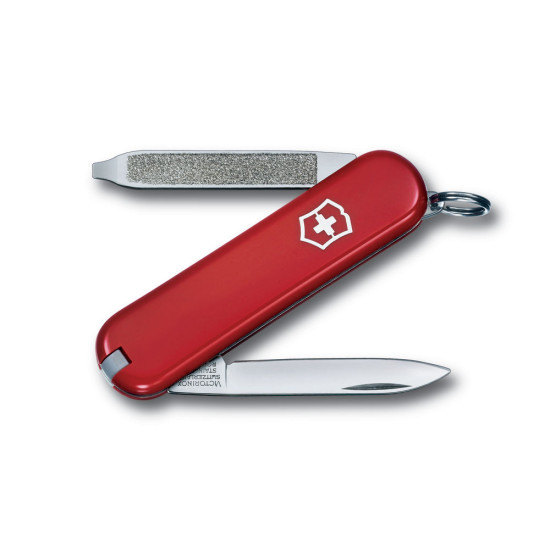 Нож-брелок VICTORINOX Escort, 58 мм, 6 функций, красный