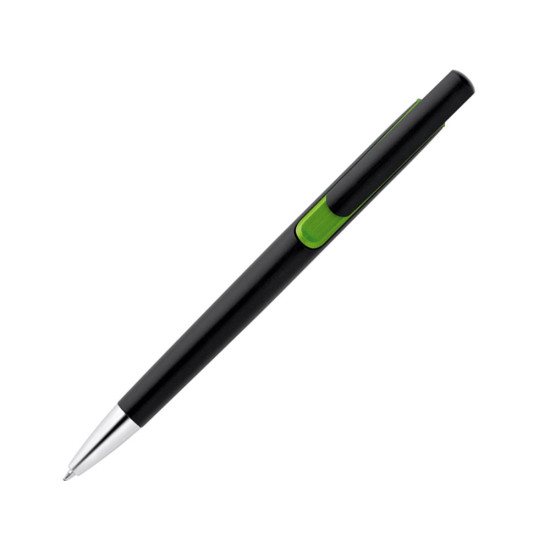 BRIGT. Шариковая ручка с металлической отделкой, Светло-зеленый