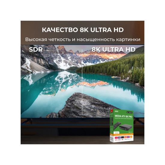 Медиаплеер HIPER MEDIA ATV 8K Pro