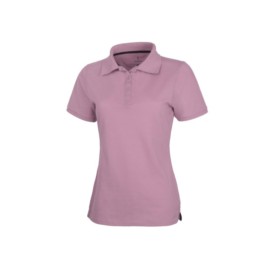 Calgary женская футболка-поло с коротким рукавом, light pink