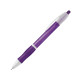 SLIM. Шариковая ручка с противоскользящим покрытием, Пурпурный
