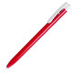 ELLE, ручка шариковая, красный/белый, пластик