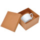 Чайная пара "Смайл" в подарочной упаковке, 17х17х9,7см, 200мл,фарфор