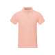 Calgary мужская футболка-поло с коротким рукавом, pale blush pink