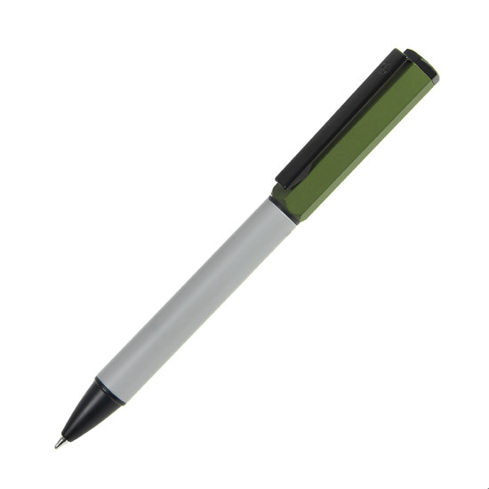 BRO, ручка шариковая, зеленый, металл, пластик