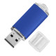 USB flash-карта "Assorti" (16Гб), синяя, 5,8х1,7х0,8 см, металл