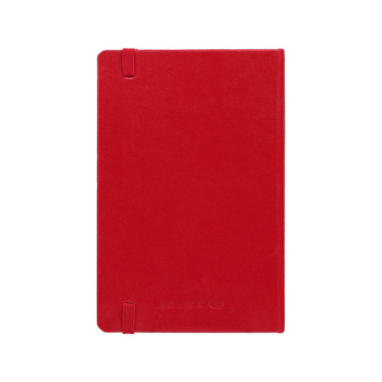 Ежедневник Moleskine Classic (2022), Pocket (9х14), красный, твердая обложка