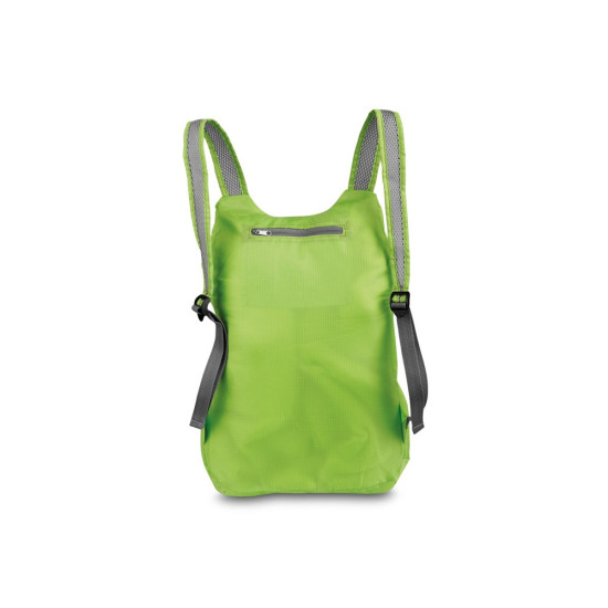 BARCELONA. Foldable backpack, светло-зеленый