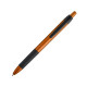 CURL. Шариковая ручка с металлической отделкой, Оранжевый