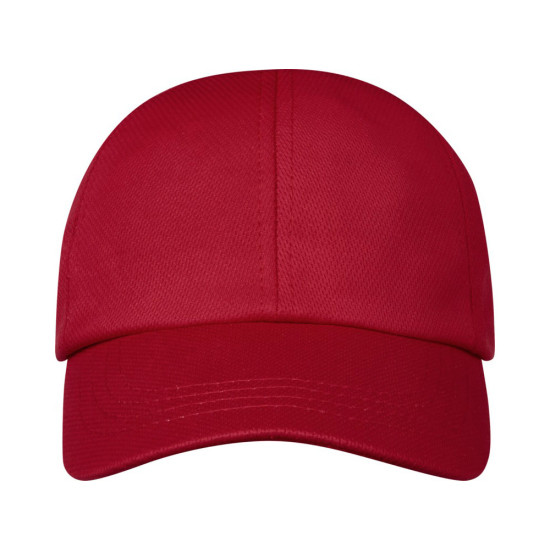 Cerus 6-панельная кепка, красный