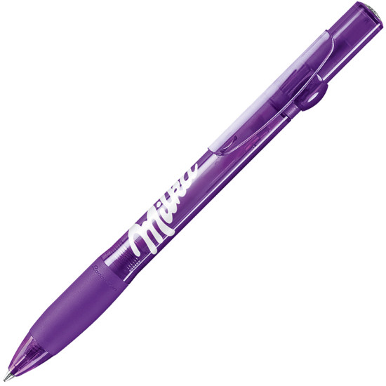 ALLEGRA LX, ручка шариковая, прозрачный сиреневый, пластик