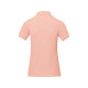 Calgary женская футболка-поло с коротким рукавом, pale blush pink, размер 2XL