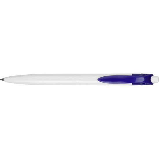 Ручка шариковая Какаду, белый/синий (P)
