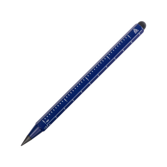 Вечный карандаш из переработанного алюминия Sicily, темно-синий